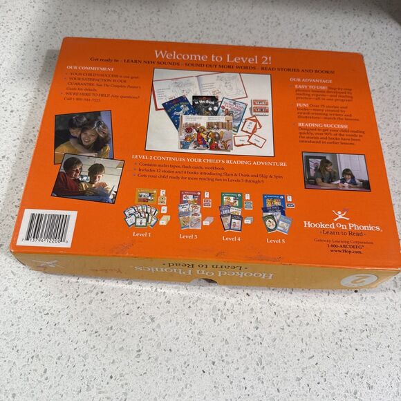 Hooked On Phonics Lot Learn To Read Level 2, 3, 4, 5, Misc Books Incomplete Vtg - Picture 6 of 16